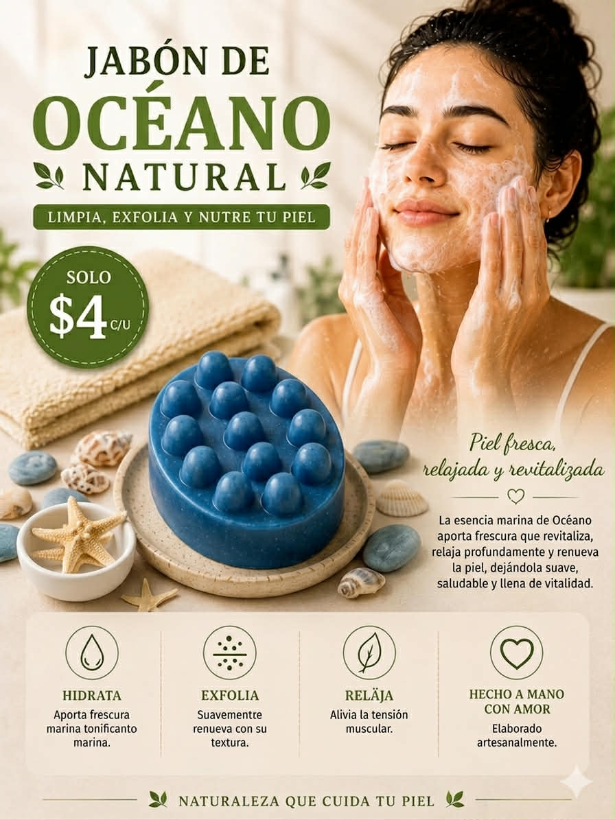 Jabon Artesanal Oceano