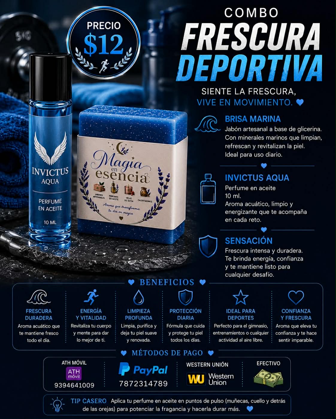 Combo Frescura Deportiva Male