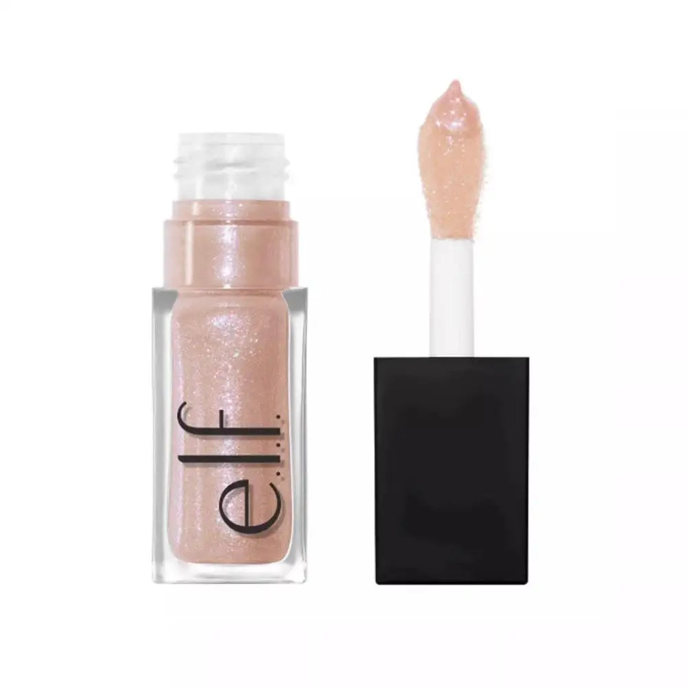 Lip Glaze Elf Divine Wine Crystal Glossy Shiny Finish Hydrating Lip Color Cosmetic Beauty Product