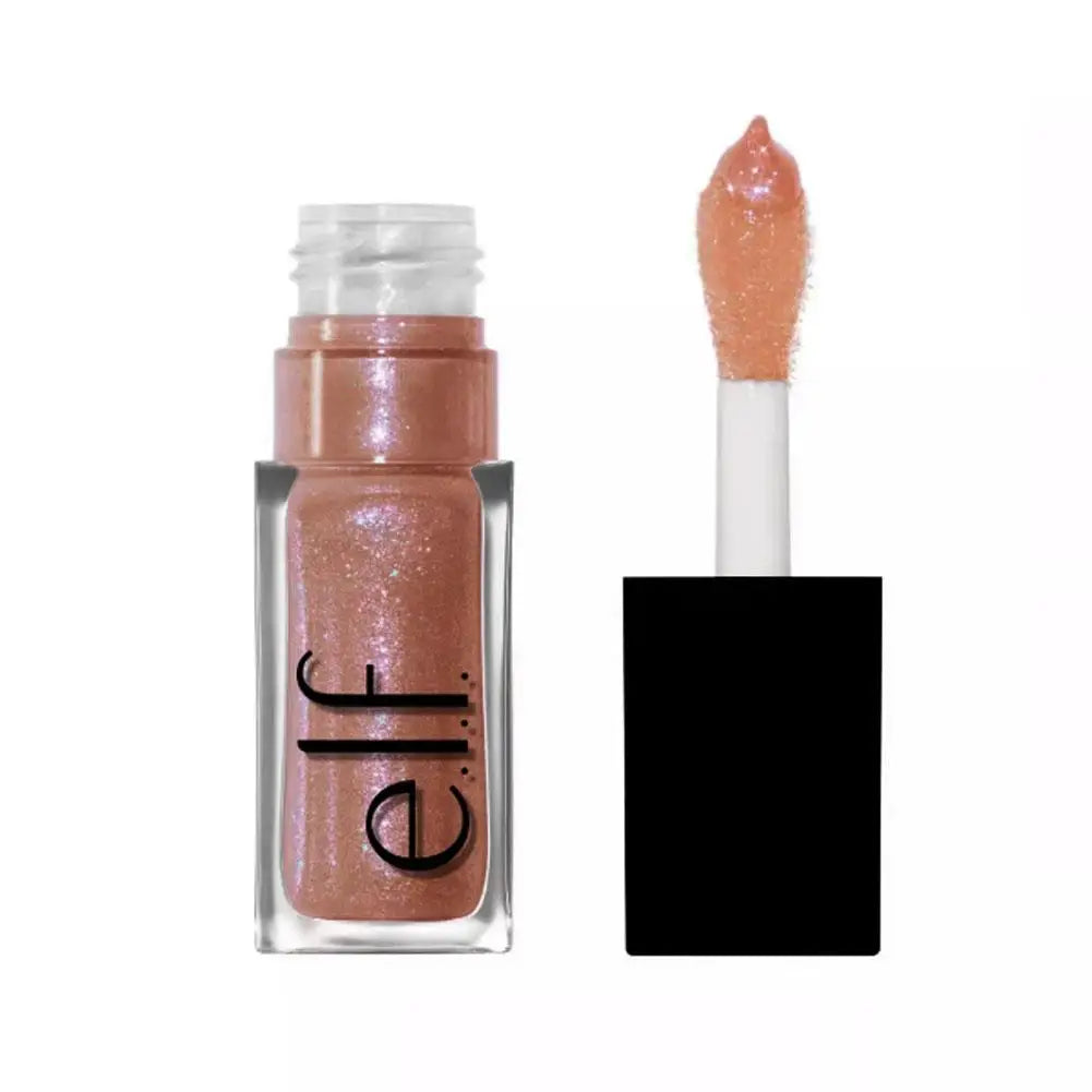 Lip Glaze Elf Divine Wine Crystal Glossy Shiny Finish Hydrating Lip Color Cosmetic Beauty Product