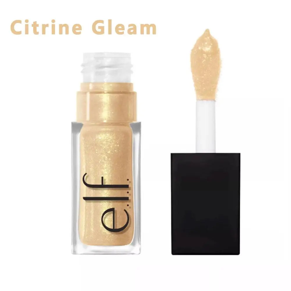 Lip Glaze Elf Divine Wine Crystal Glossy Shiny Finish Hydrating Lip Color Cosmetic Beauty Product
