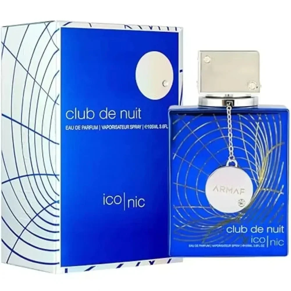 Armaf Club De Nuit Intense Man Eau De Toilette 3.6 Ounce Woody Spicy EDP Perfume Air Type Long Lasting Unisex Cologne Men&Women