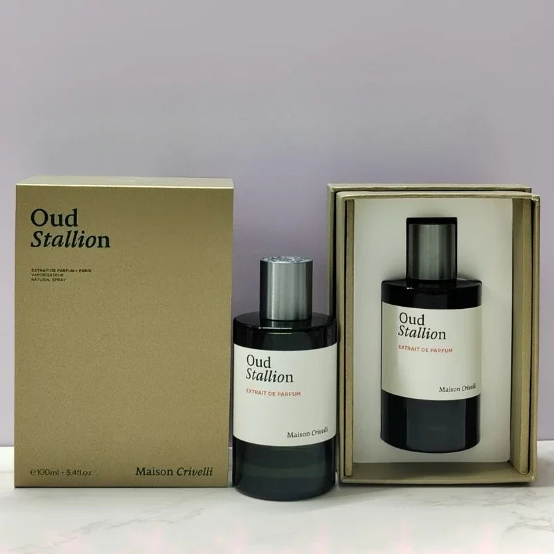 100ml (1.7oz) Unisex Eau de Parfum Exotic Oud & Passionfruit Scent Long Lasting Arabic Fragrance Spray for Men & Women