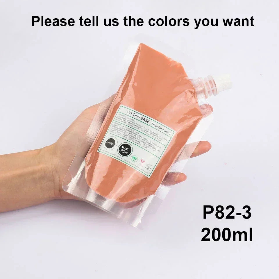 50ml 100ml 200ml 300ml 420ml Lip Gloss Base Bagged Vegan Matte Gloss Diy Lip Gloss Base Makeup Custom