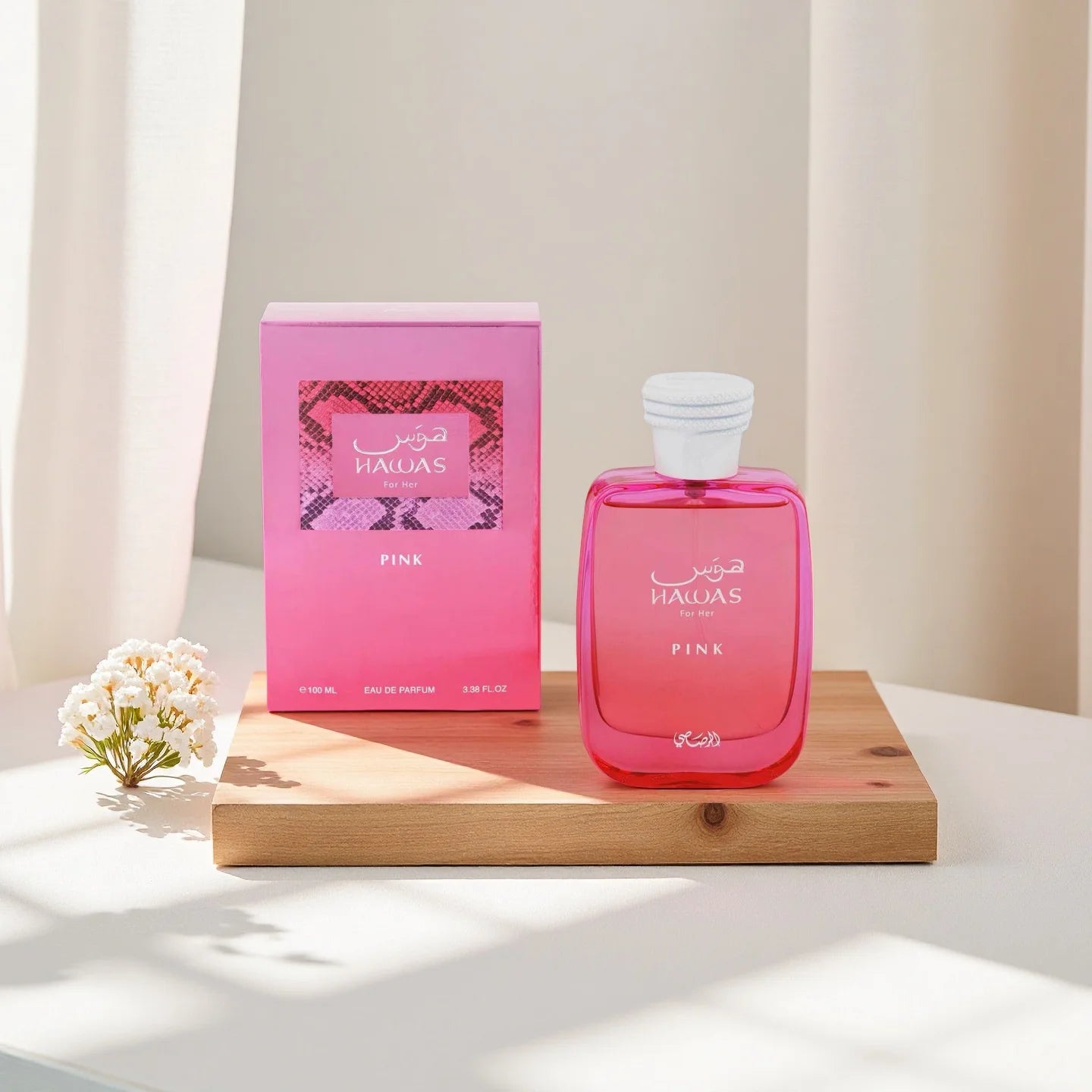 RASASI Hawas Pink For Her Long Lasting Fragrance Eau de Parfum Spray -100ml