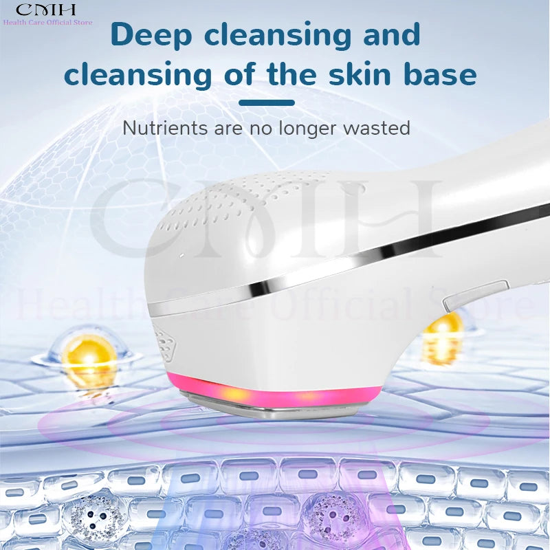 CMH Face Lift Skin Rejuvenation Vibration Facial Massager with Hot Cold Function Tightening Beauty Equipment Massage Relaxation