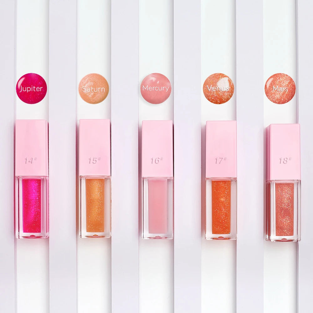 30-color Plumping Lip Oil Private Label Lipgloss Custom Logo Long-lasting Full Color Makeup Plant Moisturizing Cosmetics Vegan