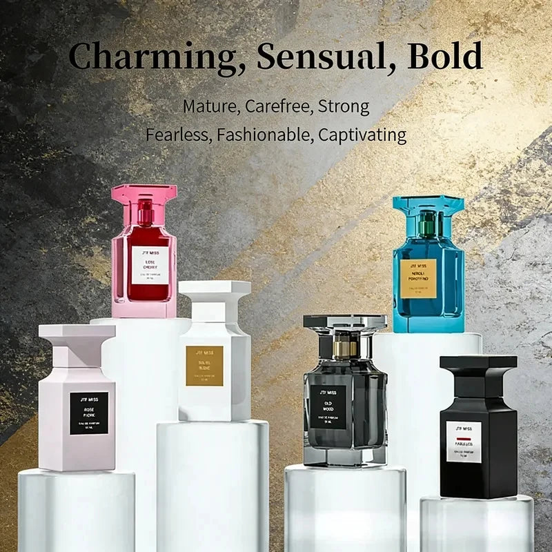Long Lasting Fragrance for Women Men 50ml Eau De Parfum Classic Fresh Scent Daily Use Perfume High Quality Fast Shipping