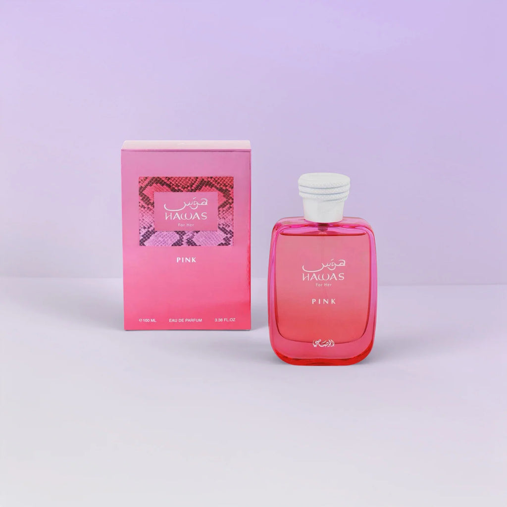 RASASI Hawas Pink For Her Long Lasting Fragrance Eau de Parfum Spray -100ml