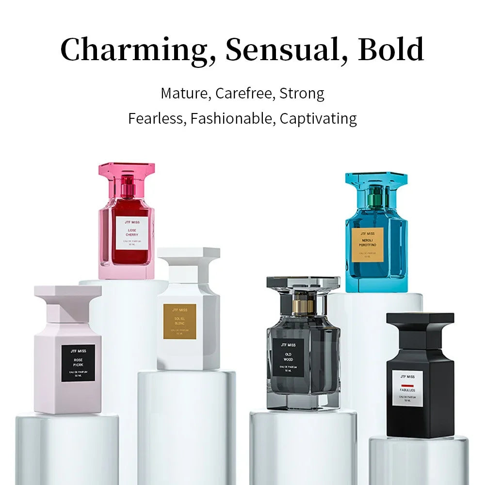 Long Lasting Fragrance for Women Men 50ml Eau De Parfum Classic Fresh Scent Daily Use Perfume High Quality Fast Shipping