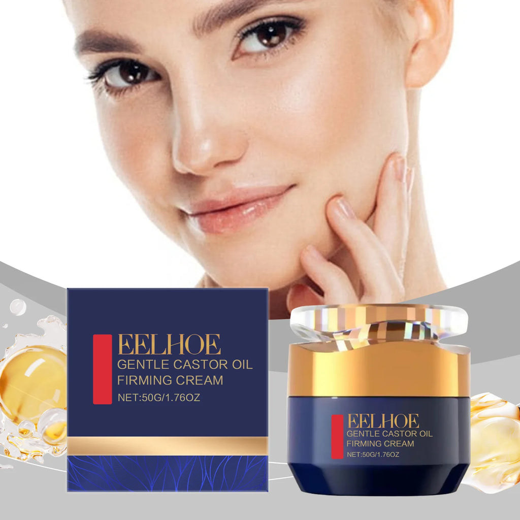 EELHOE Organic Castor Oil Firming Body Cream Remove Abdominal Sagging Increase Skin Elasticity Rejuvenate Skin Tightening Cream