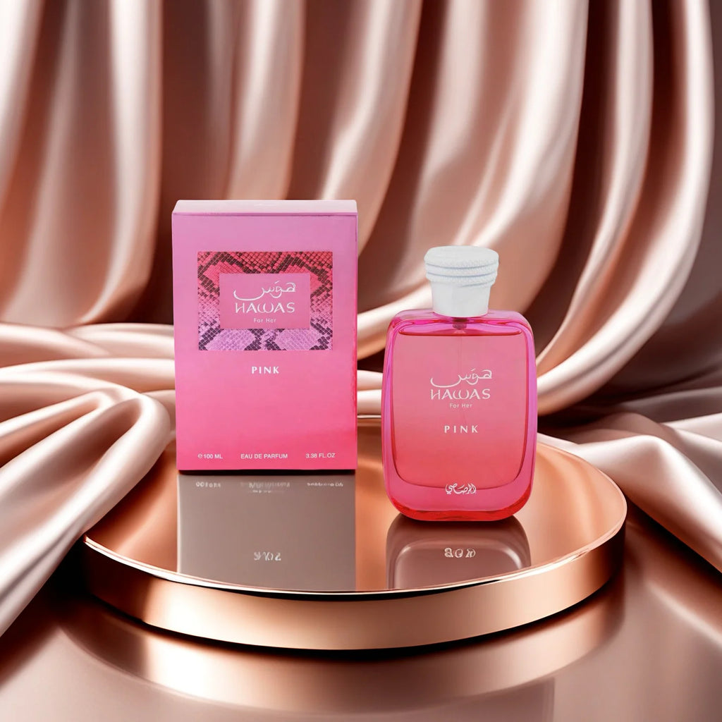 RASASI Hawas Pink For Her Long Lasting Fragrance Eau de Parfum Spray -100ml