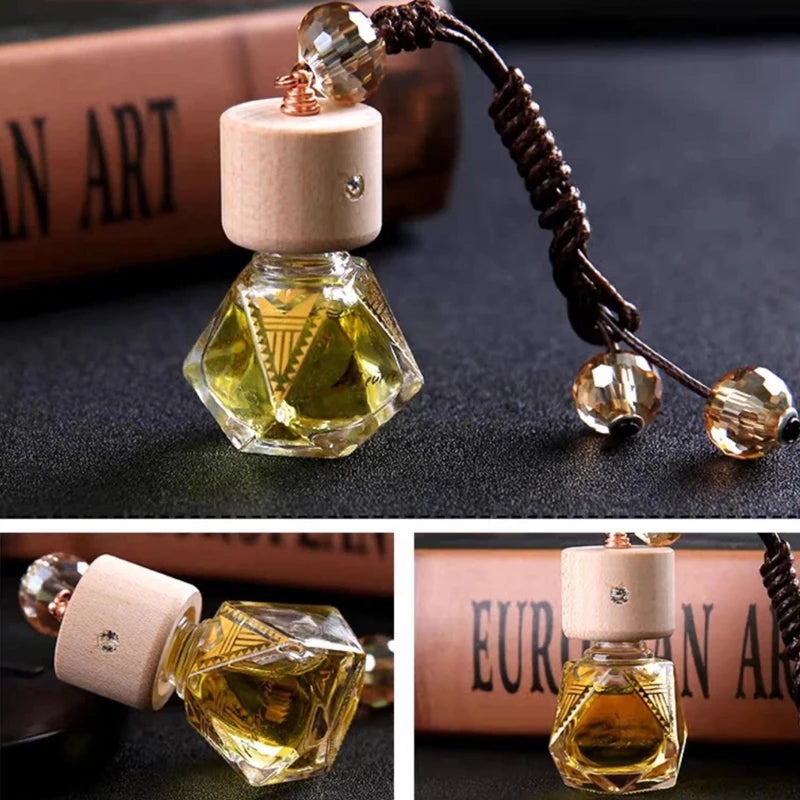 Car Air Freshener Hanging Car Perfume, Scented Car Diffuser for Vehicle Interior, Aromatic Car Fragrance Accessory