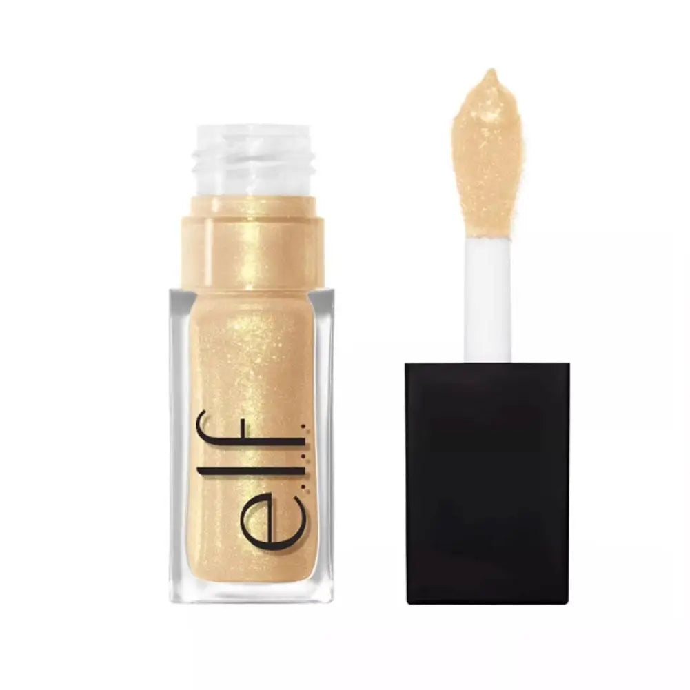 Lip Glaze Elf Divine Wine Crystal Glossy Shiny Finish Hydrating Lip Color Cosmetic Beauty Product