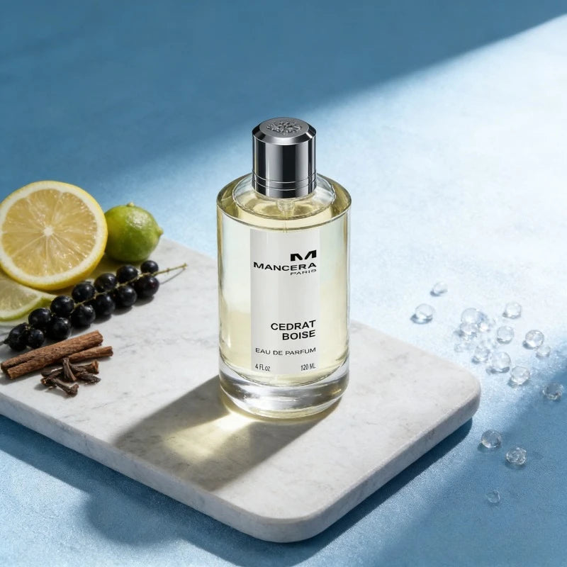 Aromatic Aquatic Perfume Eau de Parfum Fresh Clean Elegant Long Lasting Smooth Modern Spray Fragrance for Women and Men 100ml