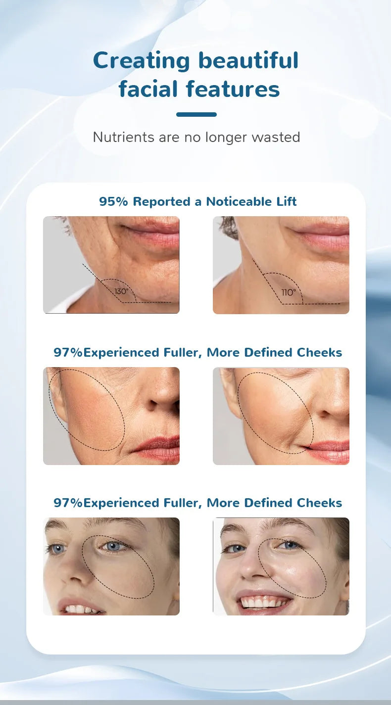 CMH Face Lift Skin Rejuvenation Vibration Facial Massager with Hot Cold Function Tightening Beauty Equipment Massage Relaxation