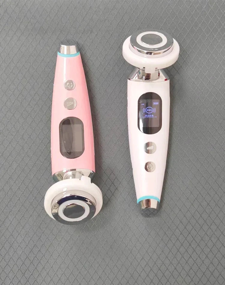 ‌Facial Massager - 4-in-1 Anti-Aging Device with Light Therapy, Wrinkle Reduction & Skin Rejuvenation for Home Use