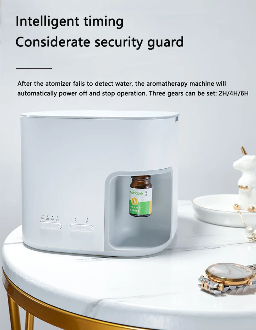 Air Humidifier For Home Essential Oil Diffuser Large 500ml Aromatherapy Diffuser with 7LED Lights & Timers Cool Mist Humidifier