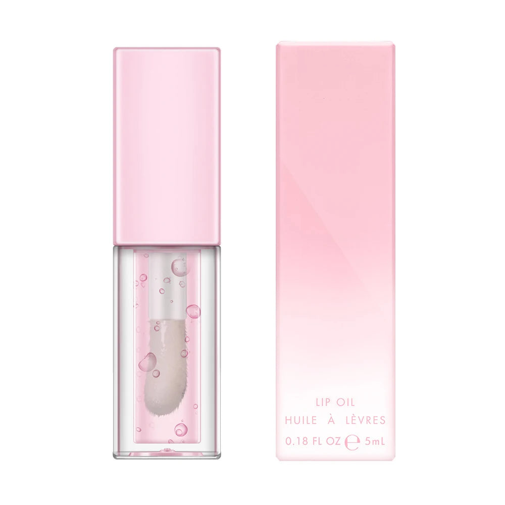 30-color Plumping Lip Oil Private Label Lipgloss Custom Logo Long-lasting Full Color Makeup Plant Moisturizing Cosmetics Vegan