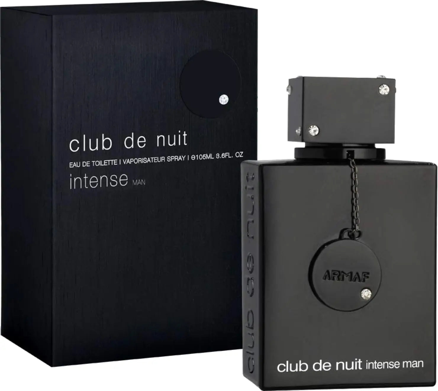 Armaf Club De Nuit Intense Man Eau De Toilette 3.6 Ounce Woody Spicy EDP Perfume Air Type Long Lasting Unisex Cologne Men&Women