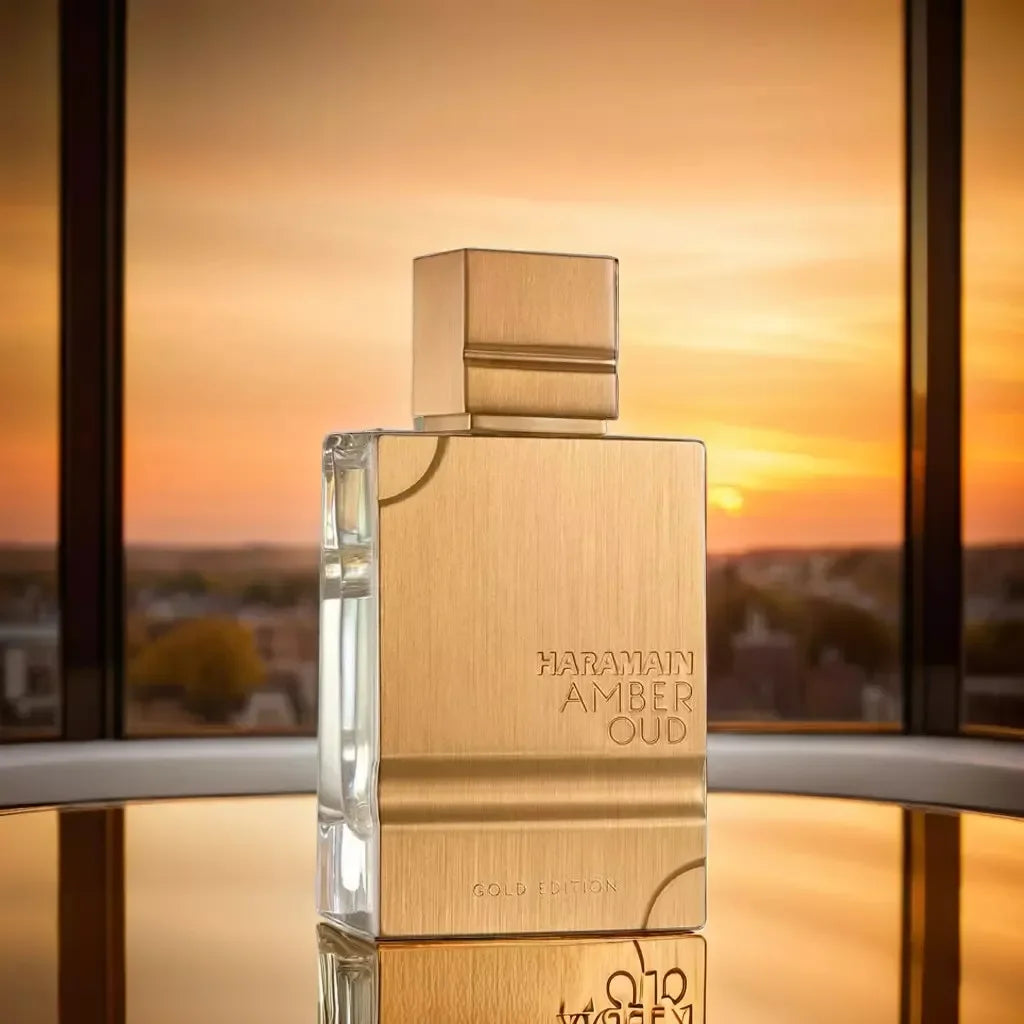 Al Haramain Amber Oud Gold EDP 2.0oz – Amber Vanilla Oud Perfume, Gift for Halloween, Thanksgiving & Christmas