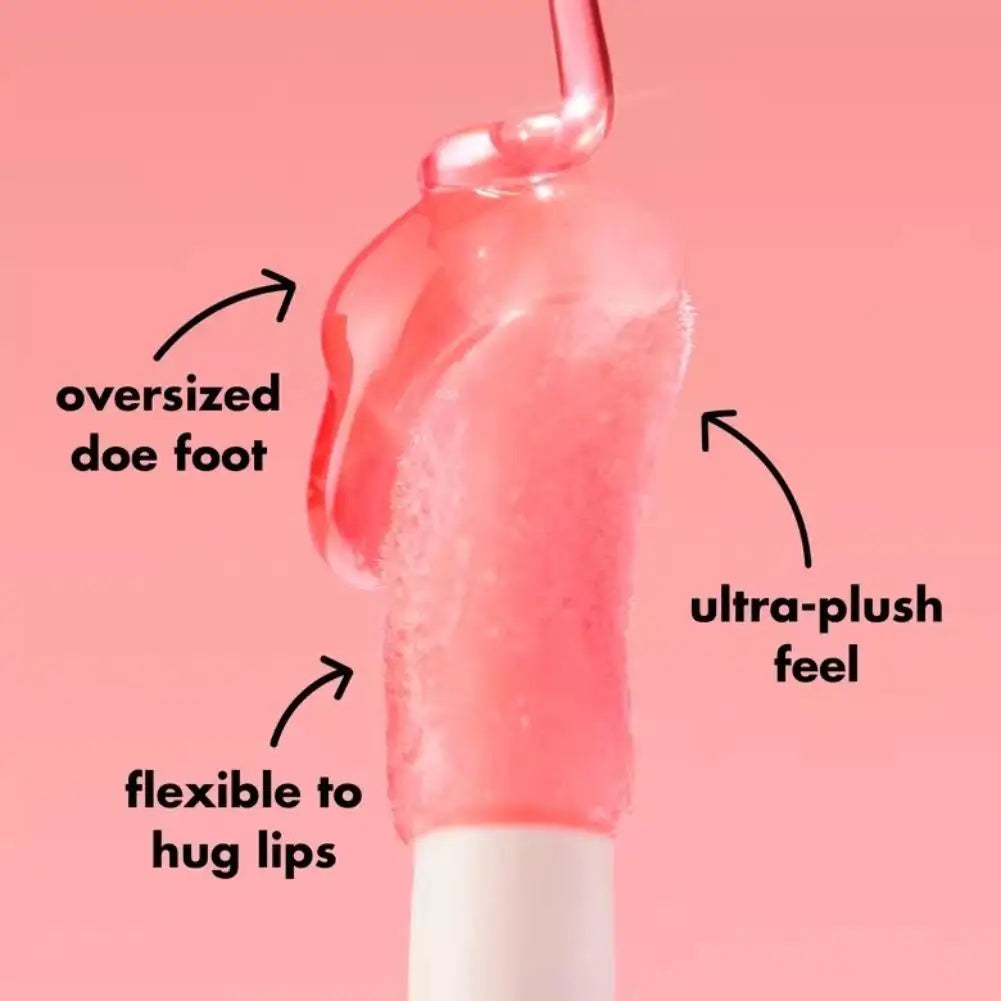 Lip Glaze Elf Divine Wine Crystal Glossy Shiny Finish Hydrating Lip Color Cosmetic Beauty Product