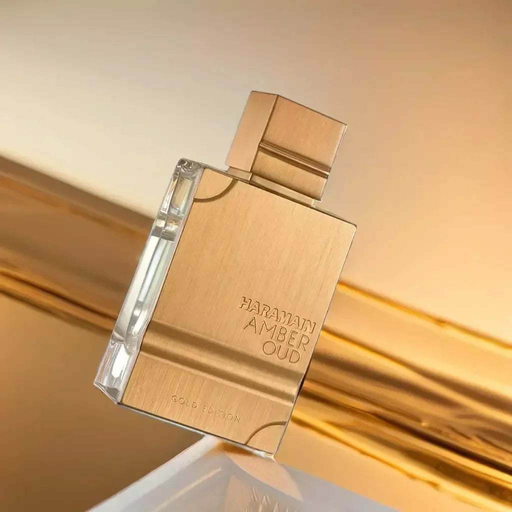 Al Haramain Amber Oud Gold EDP 2.0oz – Amber Vanilla Oud Perfume, Gift for Halloween, Thanksgiving & Christmas