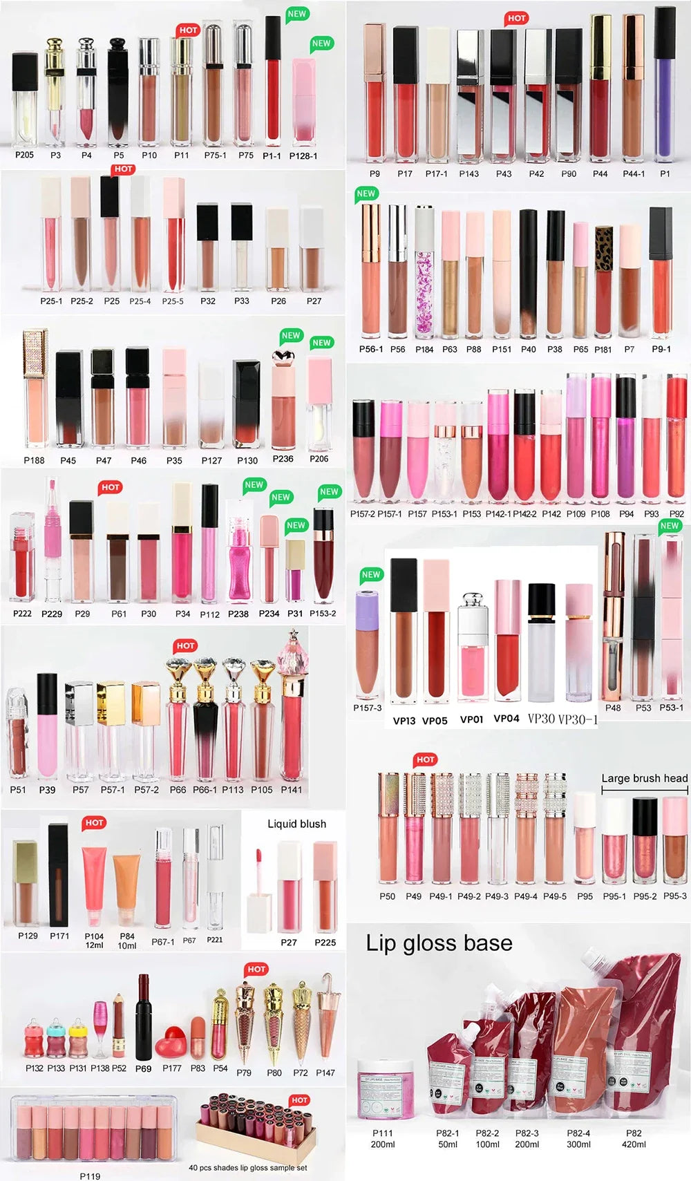 50ml 100ml 200ml 300ml 420ml Lip Gloss Base Bagged Vegan Matte Gloss Diy Lip Gloss Base Makeup Custom