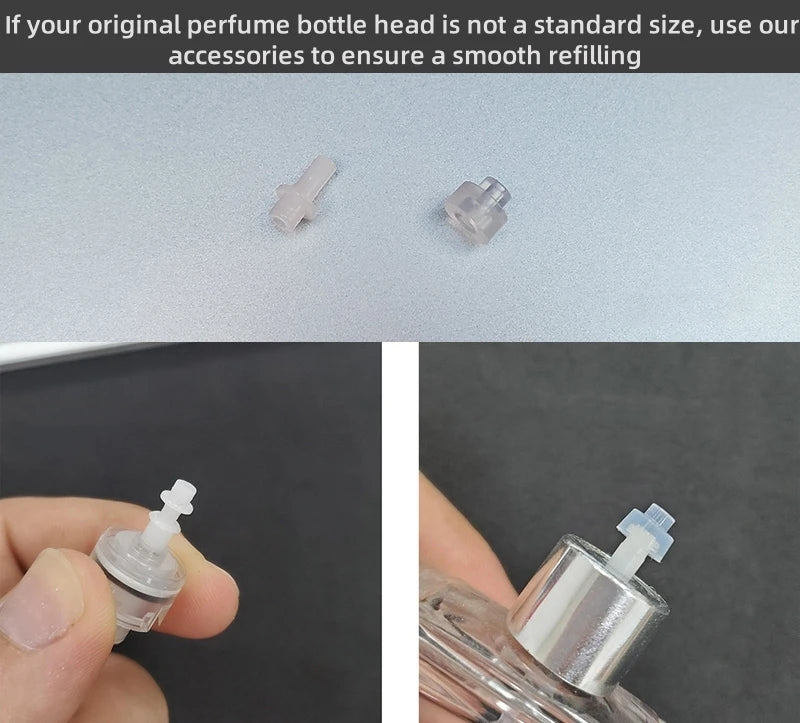 5/8ml Perfume Refill Bottle Portable Mini Refillable Spray Jar Scent Pump Empty Cosmetic Containers Atomizer for Travel Tool
