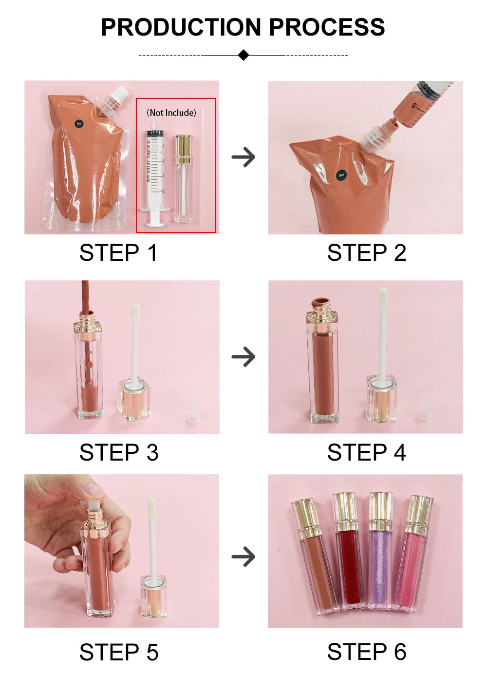 50ml 100ml 200ml 300ml 420ml Lip Gloss Base Bagged Vegan Matte Gloss Diy Lip Gloss Base Makeup Custom