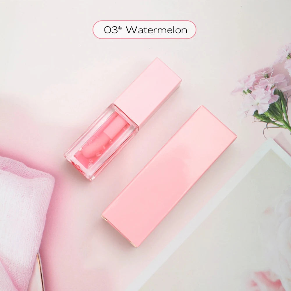 30-color Plumping Lip Oil Private Label Lipgloss Custom Logo Long-lasting Full Color Makeup Plant Moisturizing Cosmetics Vegan