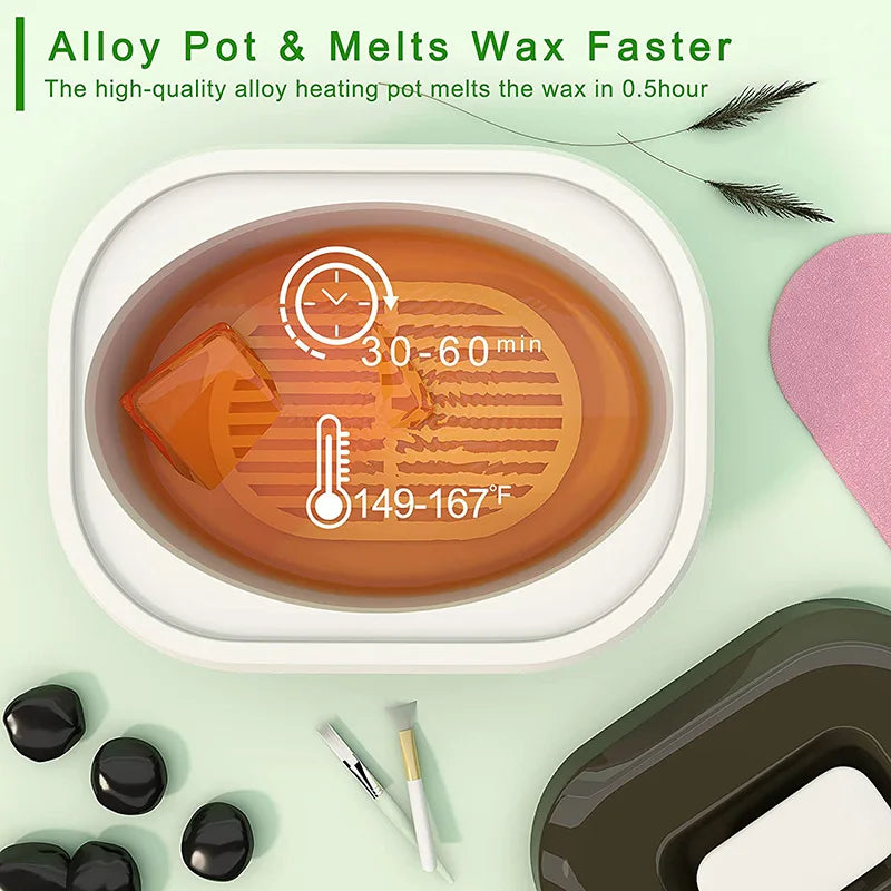 Hands and Feet Mask Warmer Paraffin Wax Bath Heater Machine Moisturizing Hydrating Kit Hand Waxing Spa Smooth and Soft Skin Care