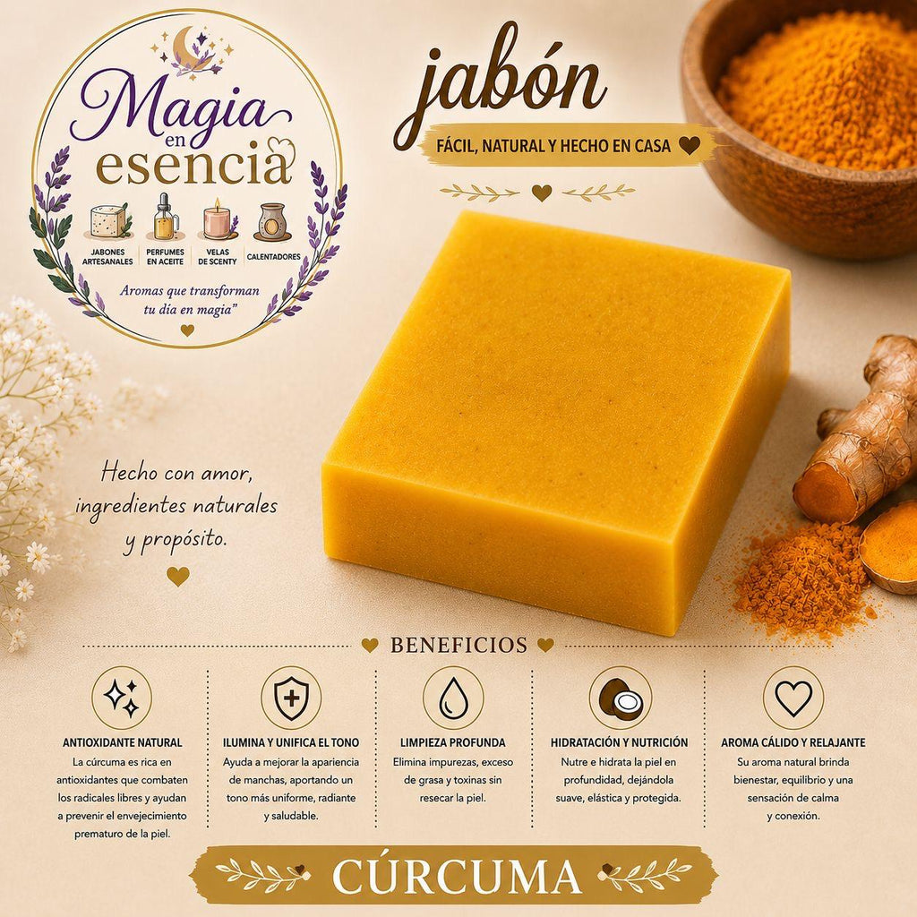 Jabon Artesanal Tesoro Dorado