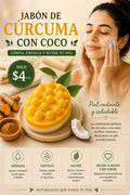 Jabon Artesanal Curcuma & Coco