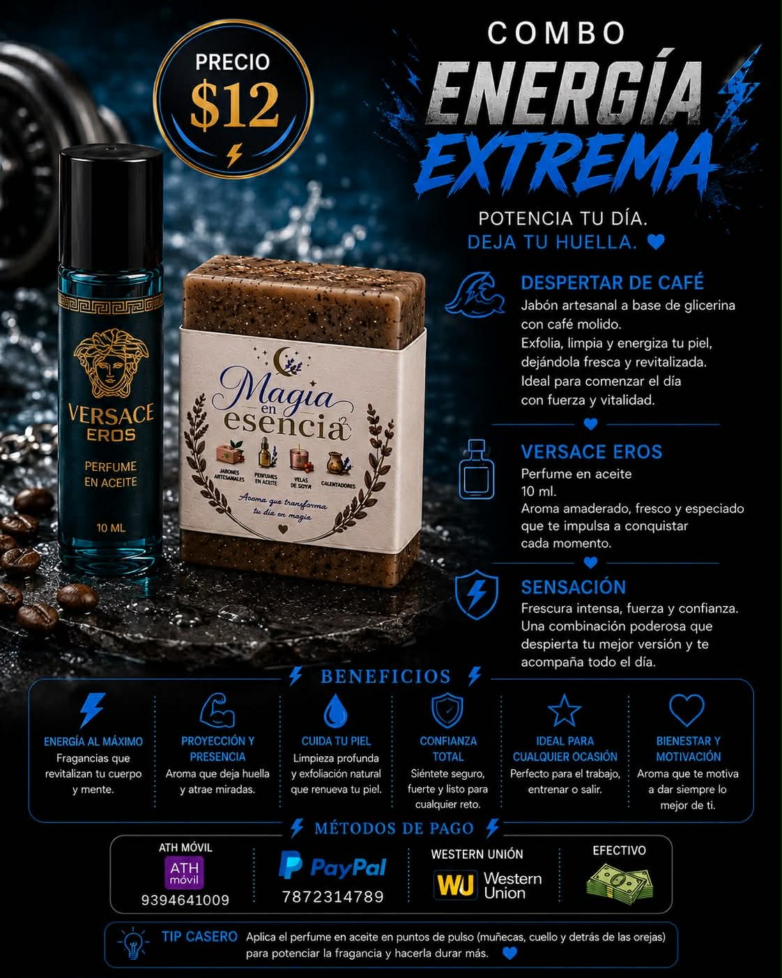 Combo Energia Extrema Male